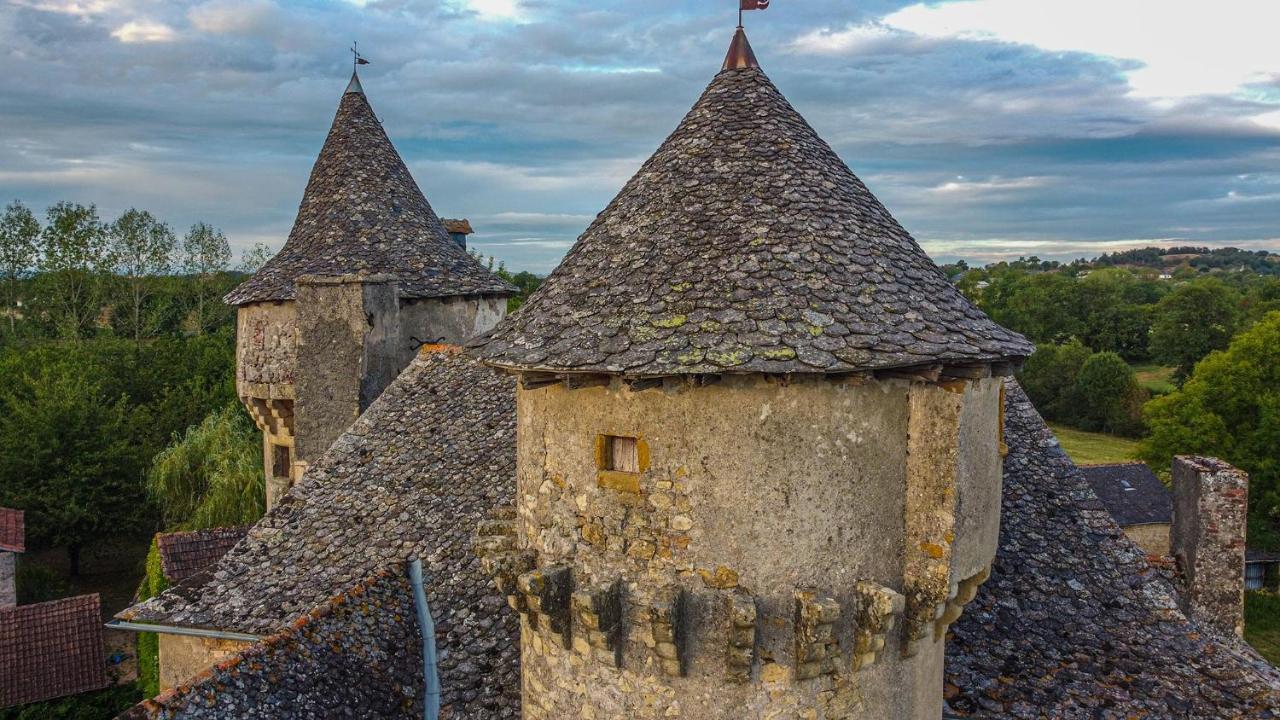 Chateau Garinie 15Th Century Medieval Castle In The South Of France Lugan  Экстерьер фото